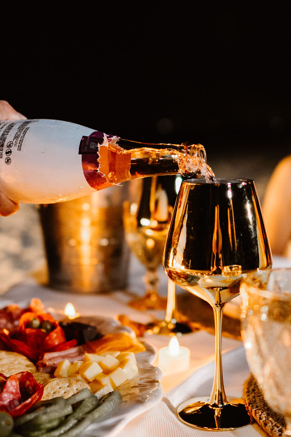 Cenas románticas en la playa | Cancún